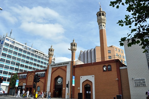 East London Mosque, London, , United Kingdom, 2013-8-4, 