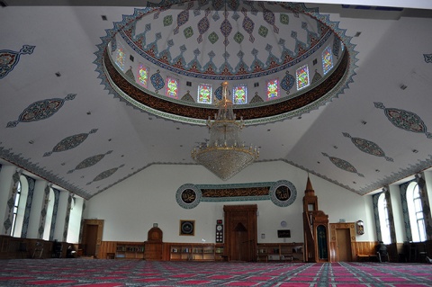 Azizya Mosque, London, , United Kingdom, 2013-8-4, 