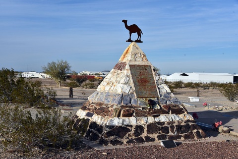 (Hadji Ali; Philip Tedro; Hi Jolly) Tomb, Quartzsite, AZ, United States, 2019-12-17, 