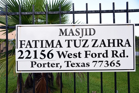 Masjid-e-Fatima tuz Zahra, Porter, TX, United States, 2016-9-20, 
