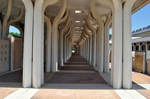 Mosque of Rome, Rome, , Italy, 2013-8-9, 