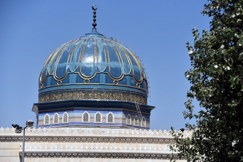 Nablus Grand Mosque, Muqablain, , Jordan, 2018-7-7, 